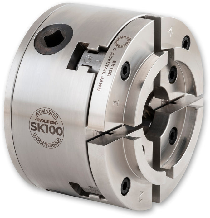 Axminster Woodturning Evolution SK100 Chuck Package - M33 x 3.5mm