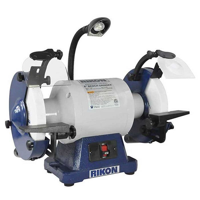 Rikon 1 HP Grinder, Full Dress with Guards