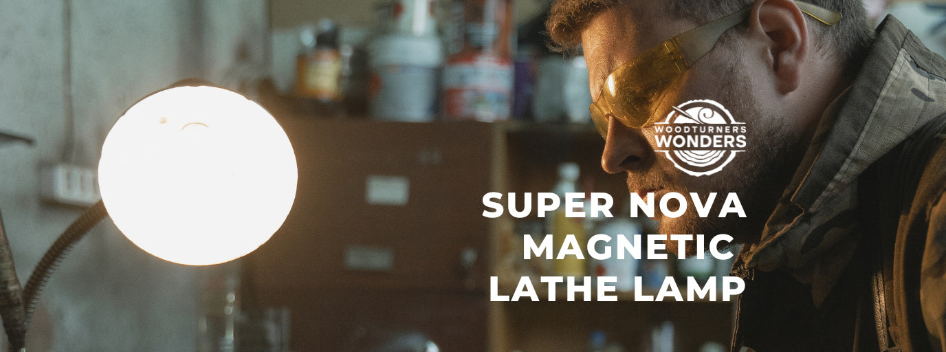 Super Nova Magnetic Lathe Lamp