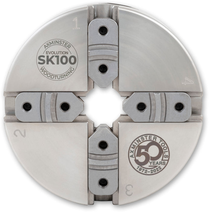 Axminster Woodturning Evolution SK100 Chuck Package - 1.1/4" x 8 tpi