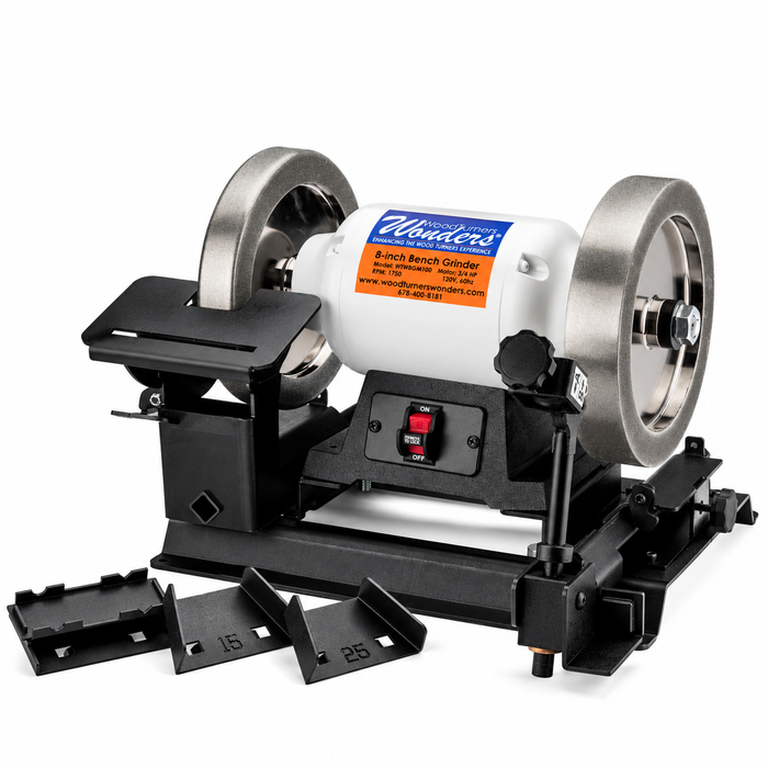 1/2 HP Complete Sharpening Package - 180 grit 4-in-1, 350 grit Mega Square