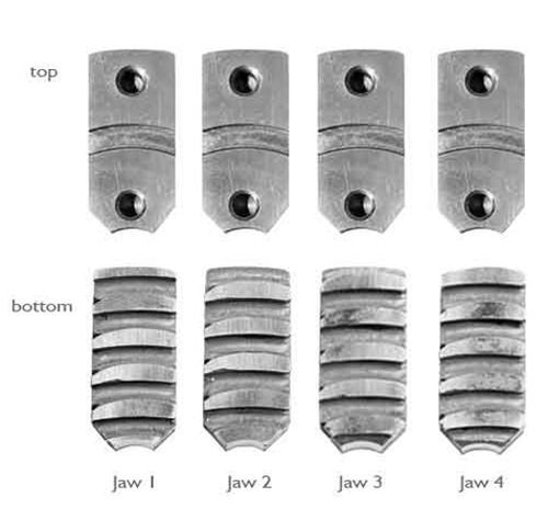 Vicmarc VM90/100 Backing Jaws (set of 4)