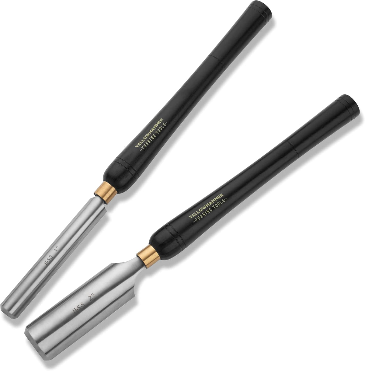 Yellowhammer Turning Tools 2 Piece Roughing Gouge Set