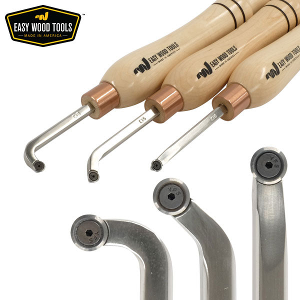 Easy Wood Tools EWT6504 Mini Easy Hollowing 3-Piece Set