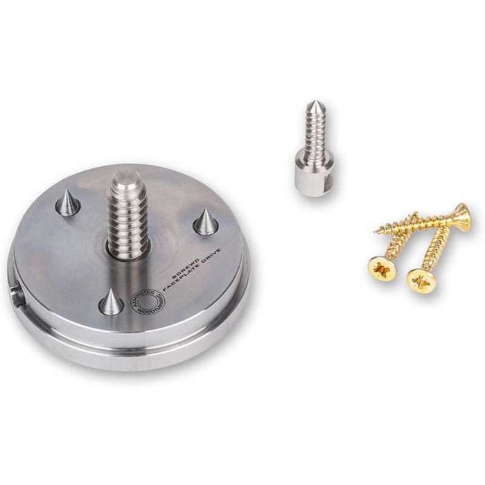Axminster Woodturning Screw Chuck Faceplate/Drive for C Jaws
