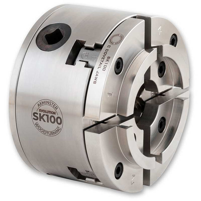 Axminster Woodturning Evolution SK100 Chuck Package - 1" x 8 tpi