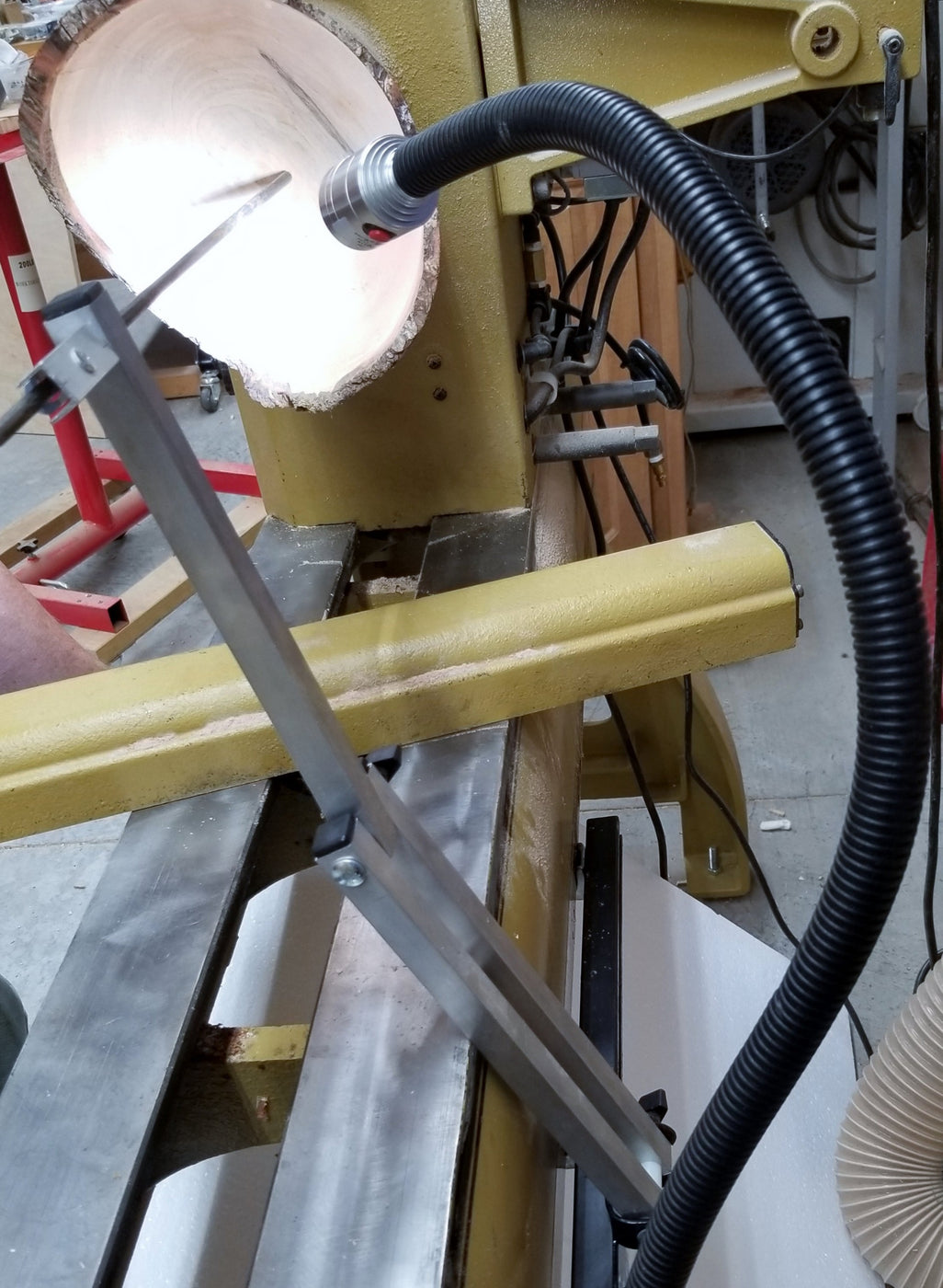 Lathe Track Rack System Base